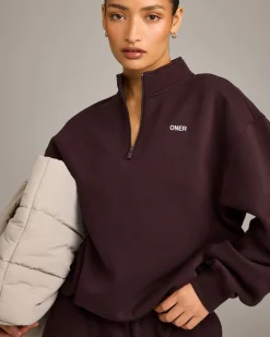 Foundations Cosy 1/4 Zip Sweatshirt