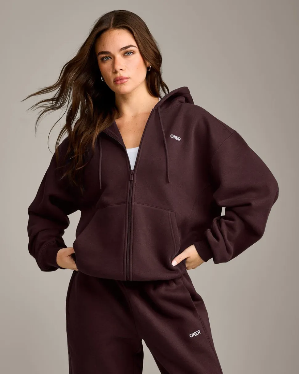 Foundations Cosy Zip Through Hoodie