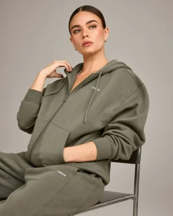 Foundations Cosy Zip Through Hoodie