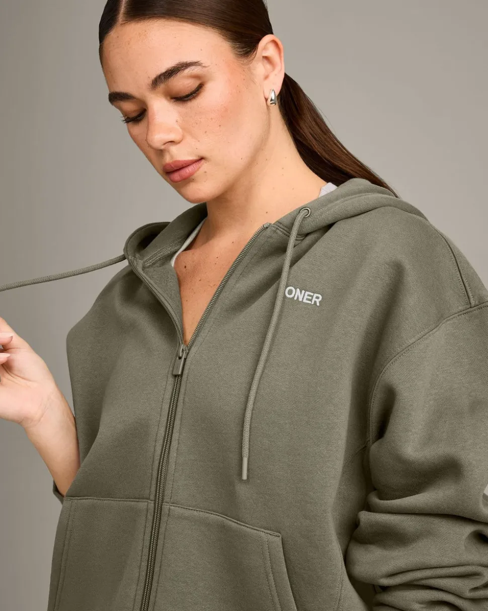 Foundations Cosy Zip Through Hoodie