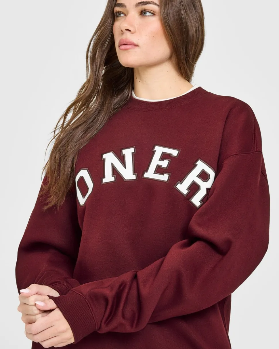 Foundations Oversized Oner Girlfriend Sweatshirt