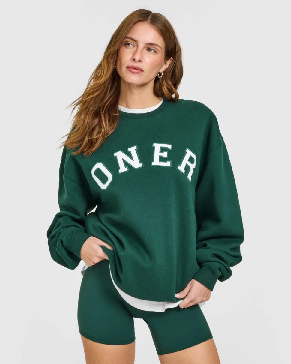 Foundations Oversized Oner Girlfriend Sweatshirt