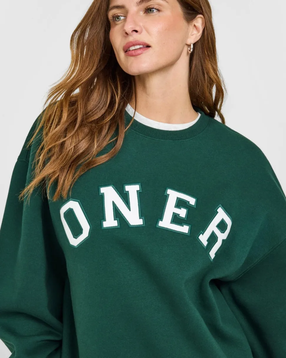 Foundations Oversized Oner Girlfriend Sweatshirt