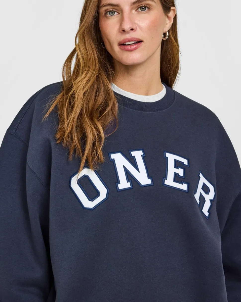 Foundations Oversized Oner Girlfriend Sweatshirt