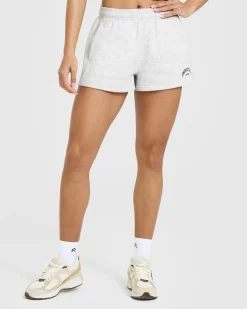 Foundations Oversized Shorts With Printed Graphic