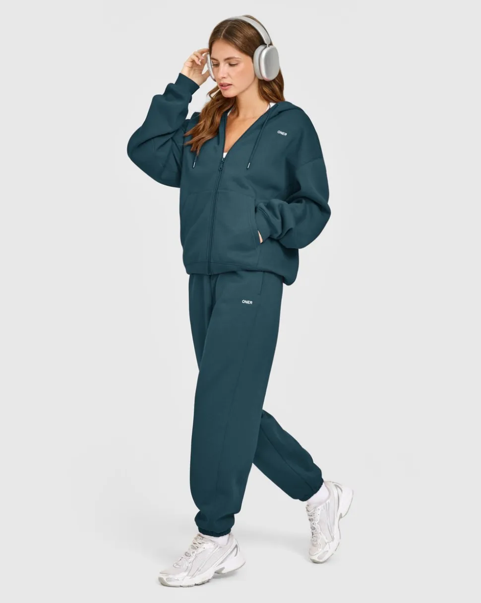 Foundations Zip Through Hoodie