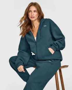 Foundations Zip Through Hoodie