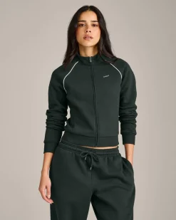 Jersey Tracksuit Zip Through Jacket