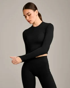 Mellow™ Motion Crew Neck Long Sleeve Mid Top