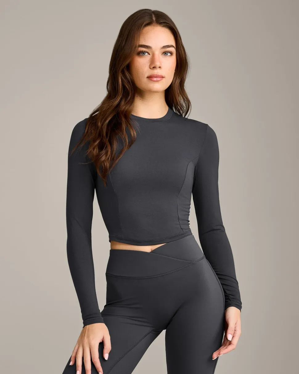 Mellow™ Motion Crew Neck Long Sleeve Mid Top