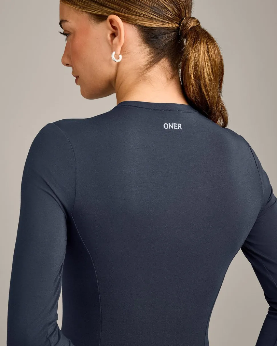 Mellow™ Motion Crew Neck Long Sleeve Top