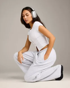 Mellow™ Rib Mid Short Sleeve Cardigan