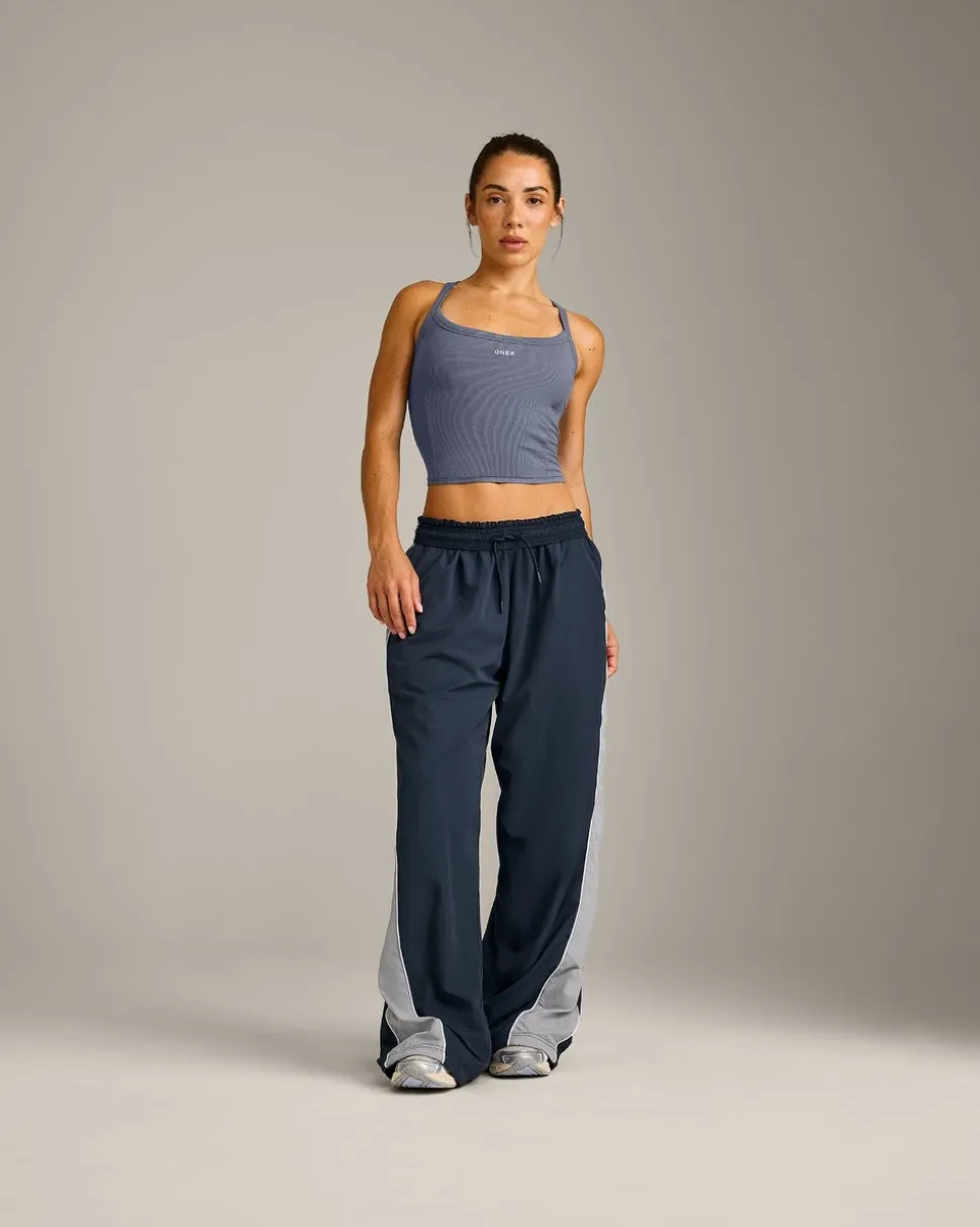 Mellow™ Rib Racer Back Mid Vest with Built in Bra Shelf