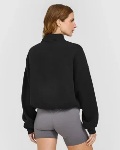 Mid Weight 1/4 Zip Sweatshirt