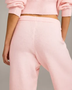 Oversized Knit Straight Leg Bottoms