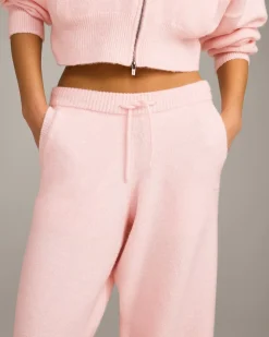 Oversized Knit Straight Leg Bottoms