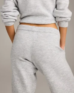 Oversized Knit Straight Leg Bottoms