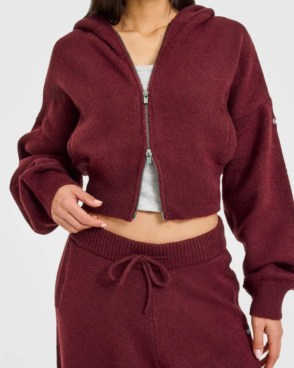 Oversized Knit Straight Leg Bottoms