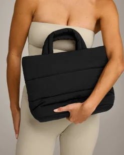 Quilted Midi Tote