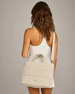 Quilted Midi Tote