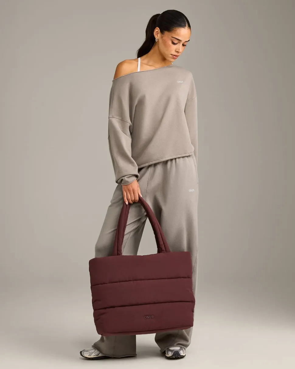 Raw Cut Lounge Off-The-Shoulder Sweatshirt