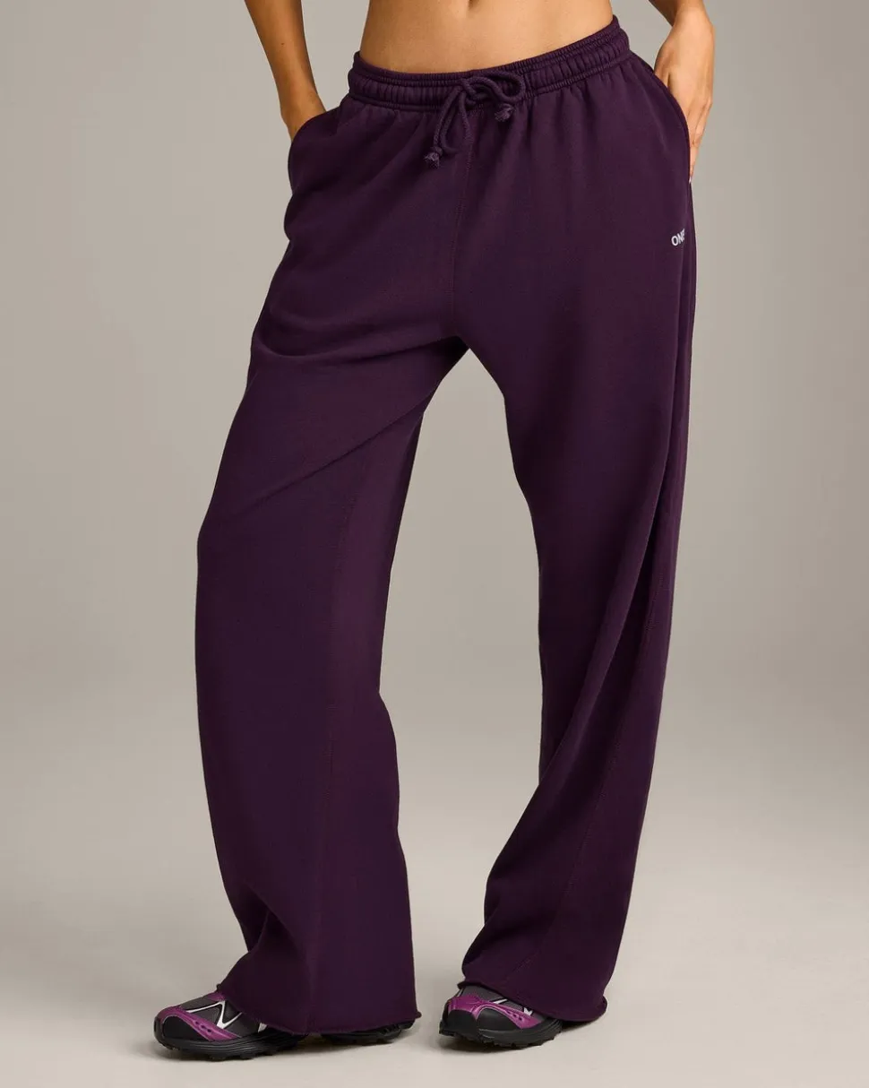 Raw Cut Lounge Wide Leg Joggers