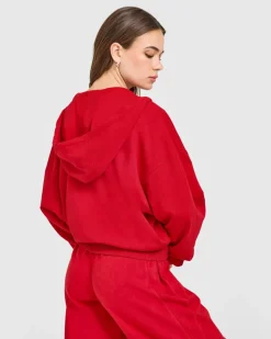 Raw Lounge Oversized Zip Hoodie