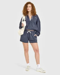 Raw Lounge Oversized Zip Hoodie