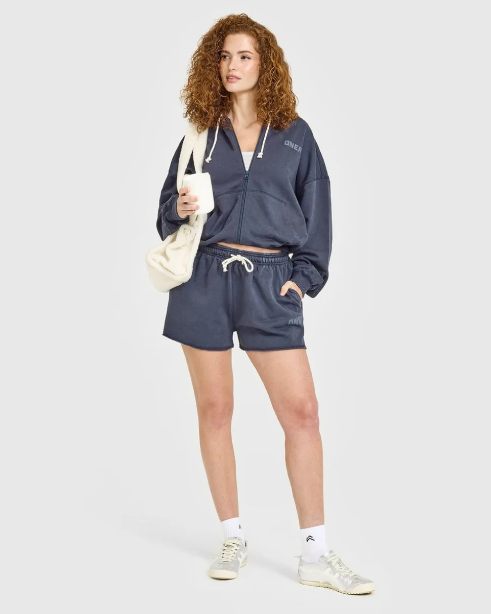 Raw Lounge Oversized Zip Hoodie
