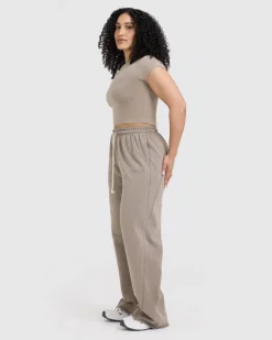 Raw Lounge Wide Leg Joggers