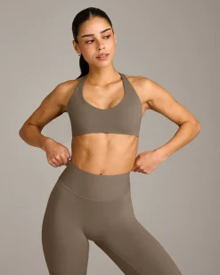 SoftMotion™ Bralette with Grey Logo