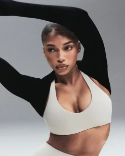 SoftMotion™ Bralette with Grey Logo