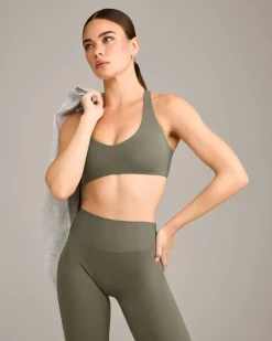 SoftMotion™ Bralette with Grey Logo