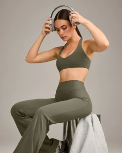 SoftMotion™ Bralette with Grey Logo