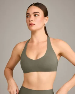SoftMotion™ Bralette with Grey Logo