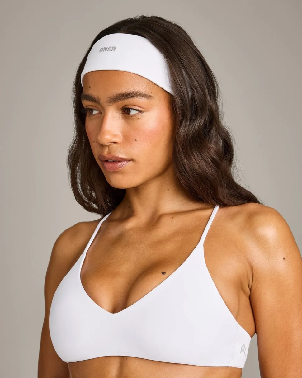SoftMotion™ Headband with Grey Logo