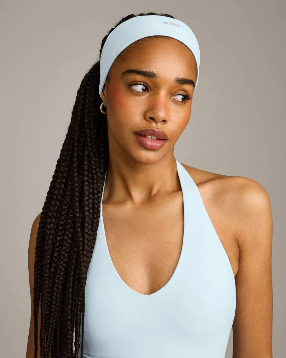 SoftMotion™ Headband with Grey Logo