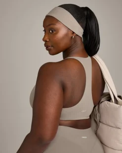 SoftMotion™ Headband with Grey Logo