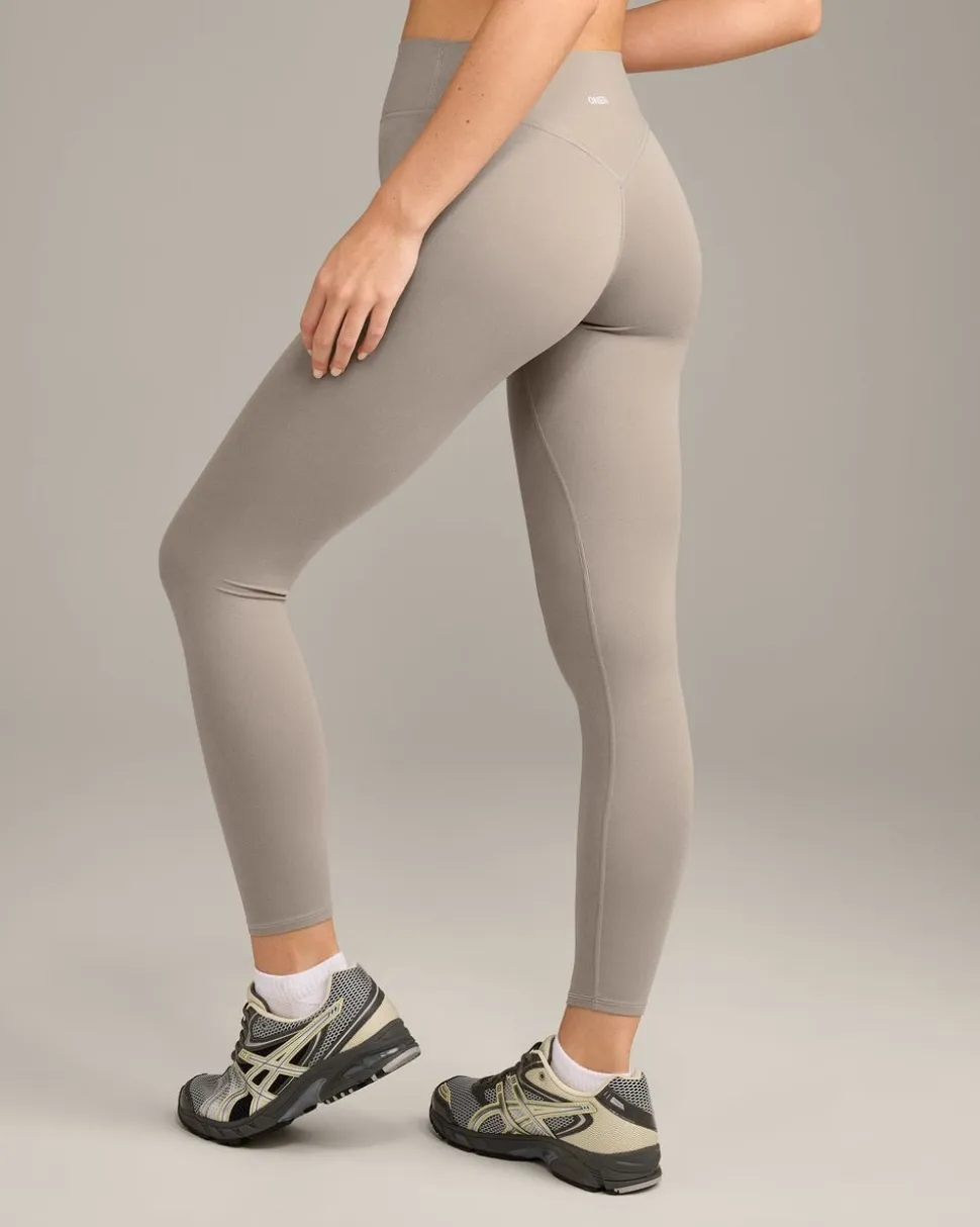 SoftMotion™ High Waisted Leggings with White Logo