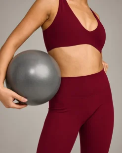 SoftMotion™ High Waisted Leggings with Grey Logo