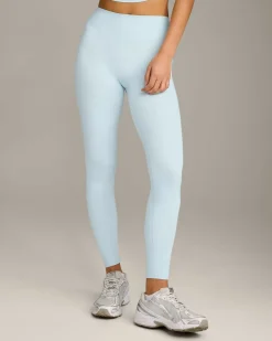 SoftMotion™ High Waisted Leggings with Grey Logo
