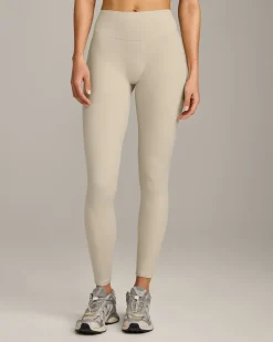 SoftMotion™ High Waisted Leggings with Grey Logo