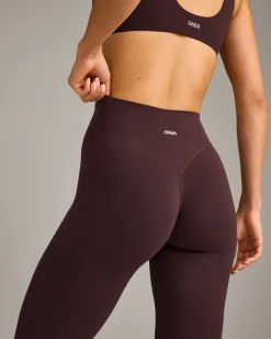 SoftMotion™ High Waisted Leggings with Grey Logo