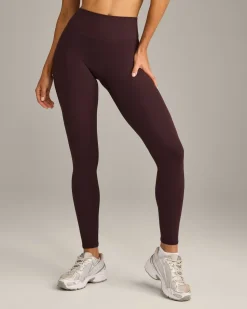 SoftMotion™ High Waisted Leggings with Grey Logo