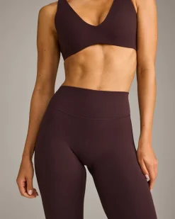 SoftMotion™ High Waisted Leggings with Grey Logo