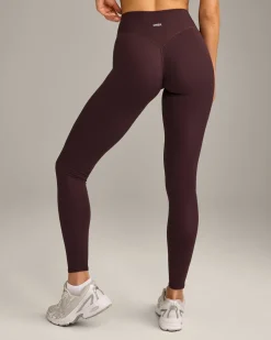 SoftMotion™ High Waisted Leggings with Grey Logo