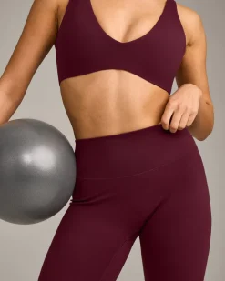 SoftMotion™ High Waisted Leggings with Grey Logo