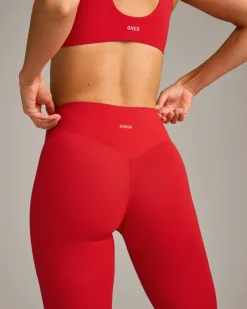 SoftMotion™ High Waisted Leggings with Grey Logo