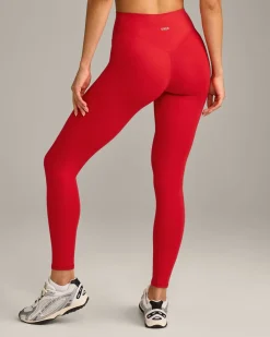 SoftMotion™ High Waisted Leggings with Grey Logo
