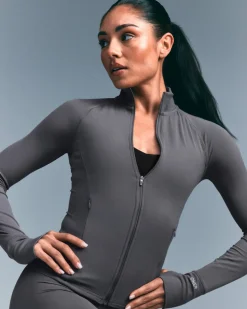 SoftMotion™ Jacket with Grey Logo